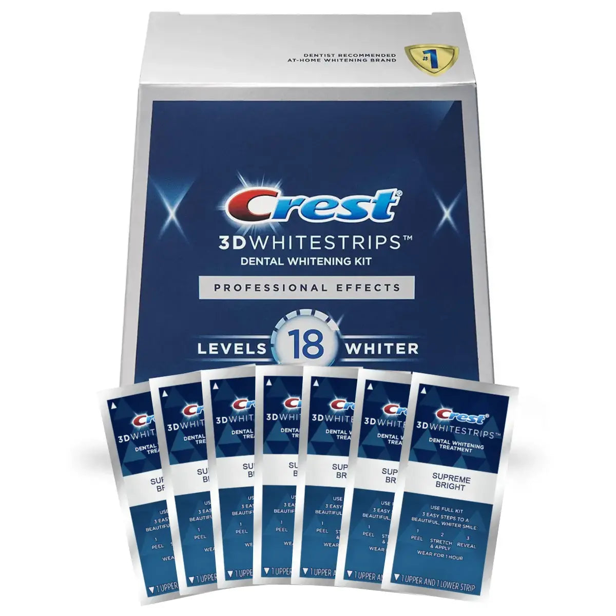 Paski Wybielające Crest Professional-Level 18 Whitestrips