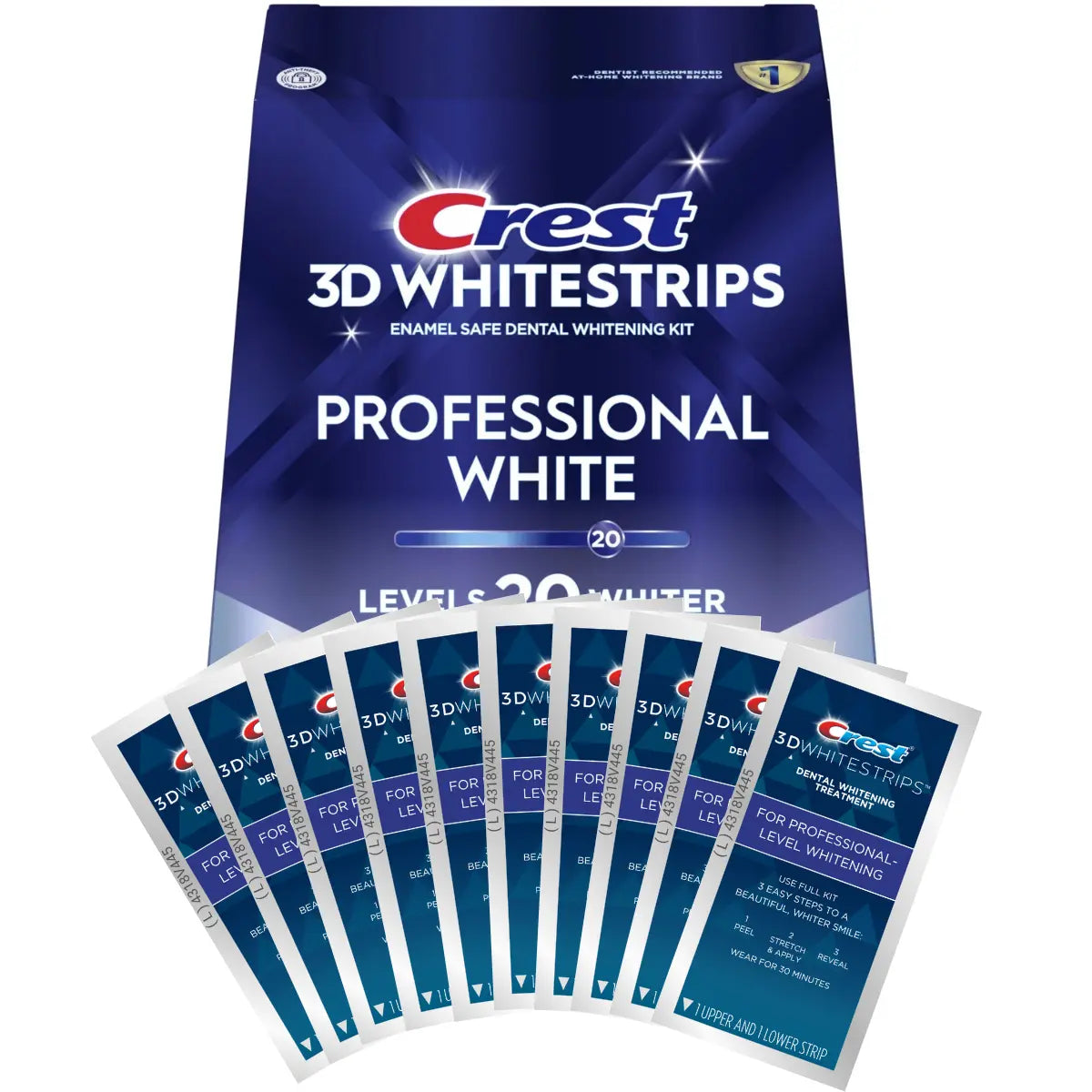 Paski Wybielające Crest For Professional-Level Whitening