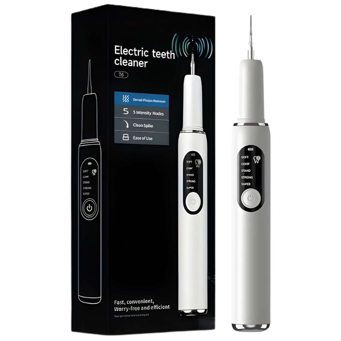 Skaler Ultradźwiękowy Do Zębów T6 USB + Końcówki
