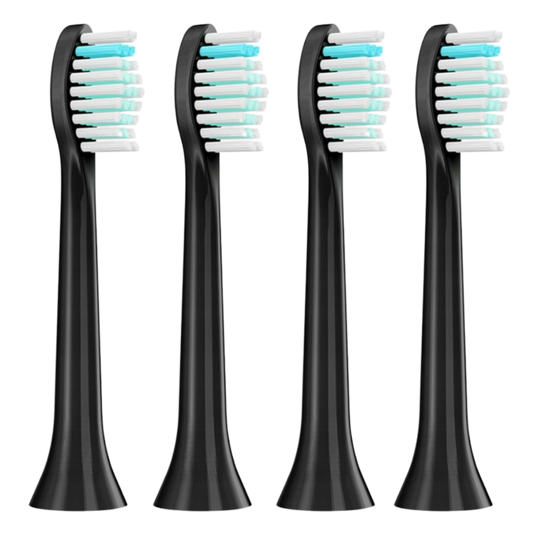Zestaw 12 Końcówek Philips Sonicare – 4x Białe, 4x Czarne, 4x P-HX-3014