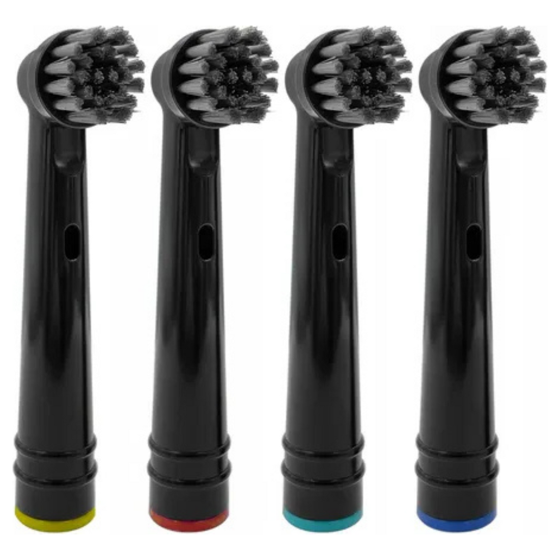 Zestaw 8 Końcówek Zamiennych Do Szczoteczek Braun Oral-B - EB17-P Białe & Czarne