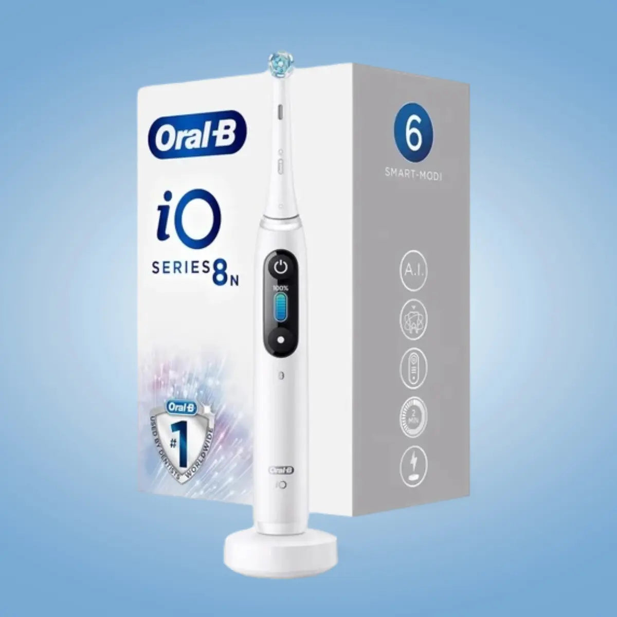 Elektryczna szczoteczka Oral-B iO Series 8 White Alabaster