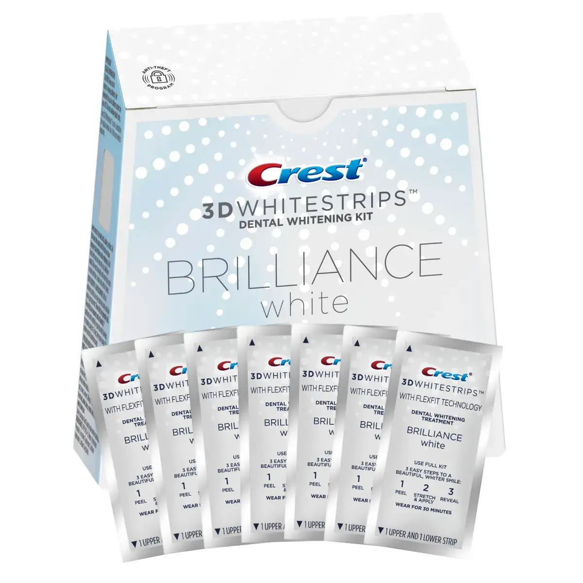 Paski Wybielające Crest 3D Whitestrips Brillance White