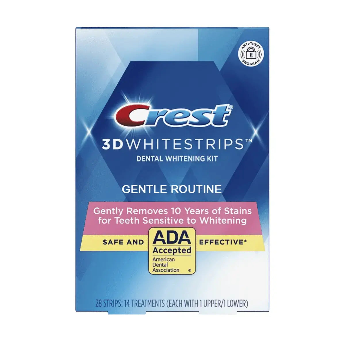 Paski Wybielające Crest 3D White Gentle Routine