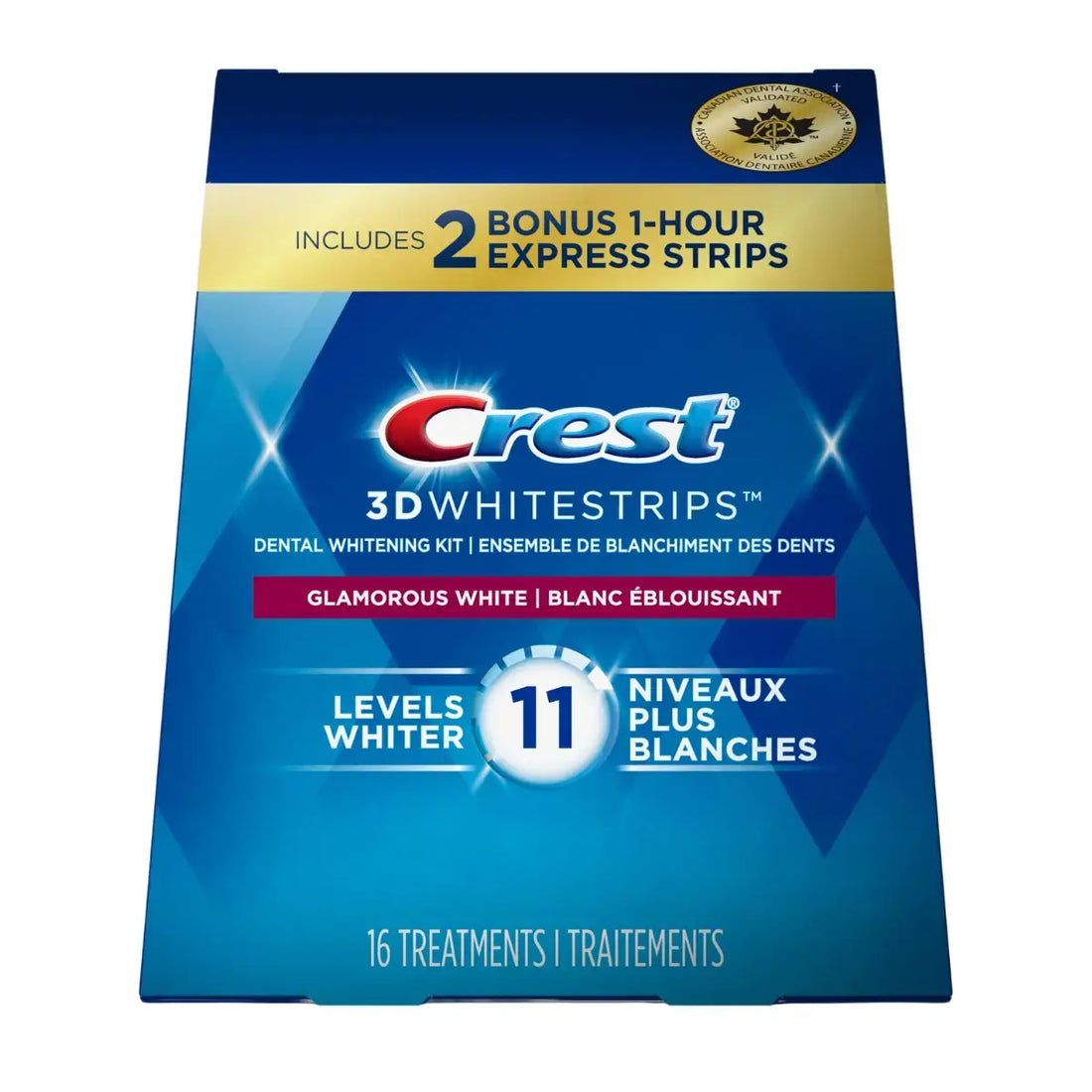 Paski Wybielające Crest Glamorous White 11 Levels Whiter Whitestrips