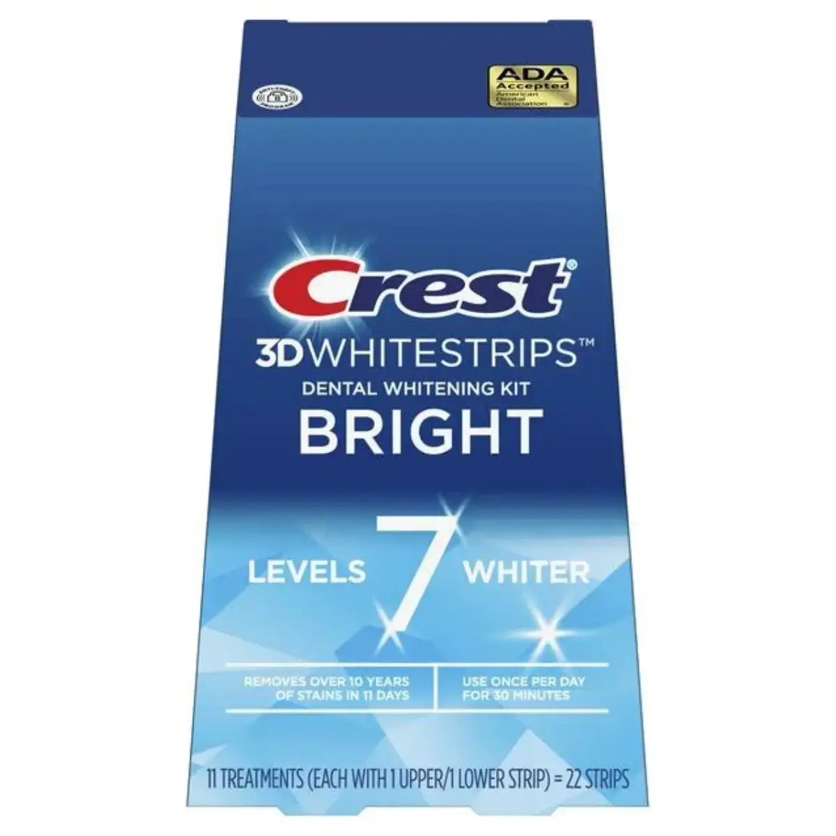 Paski Wybielające Crest Bright 7 Levels Whiter Whitestrips