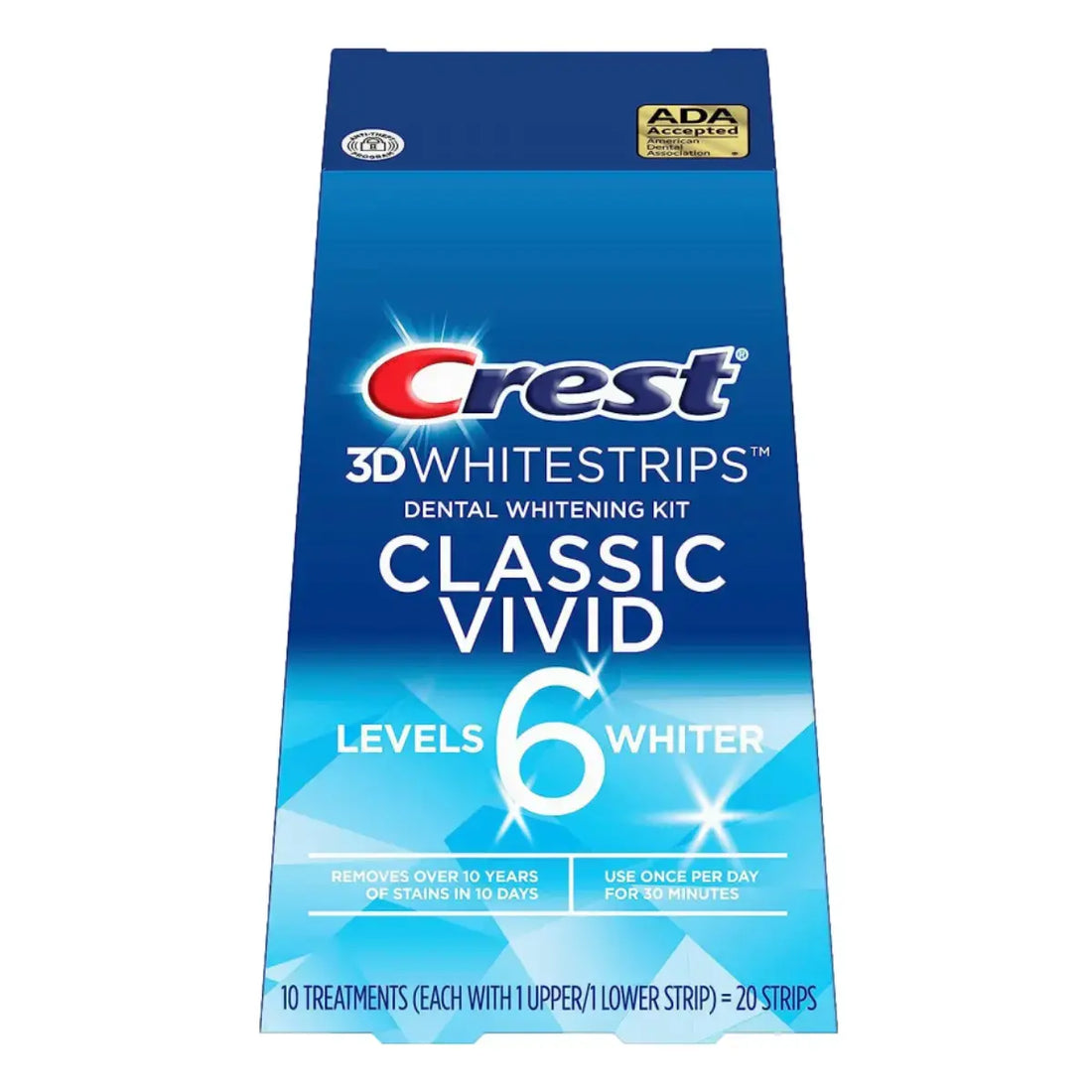 Paski Wybielające Crest Classic Vivid 6 Levels Whiter Whitestrips