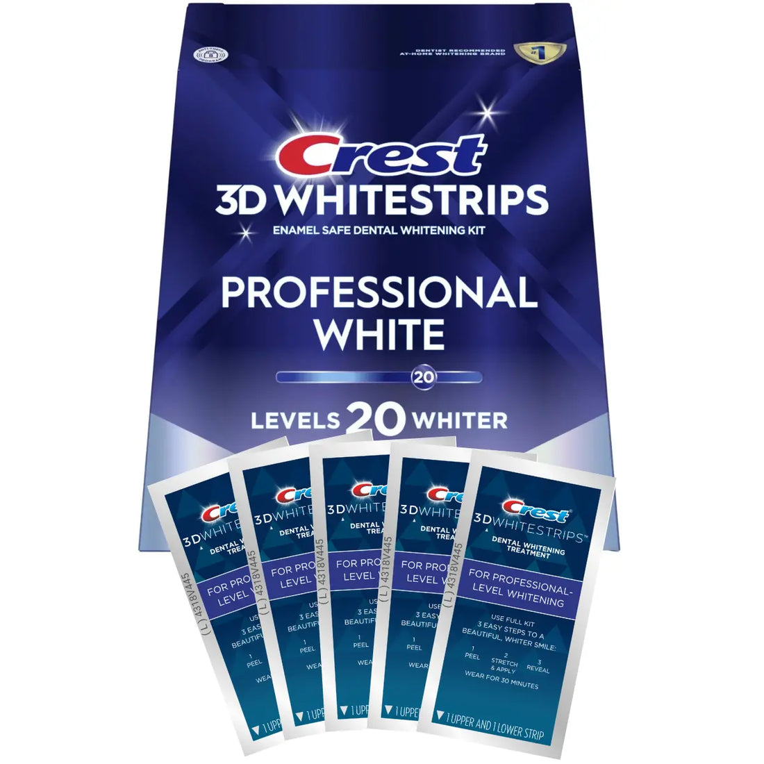 Paski Wybielające Crest For Professional-Level Whitening