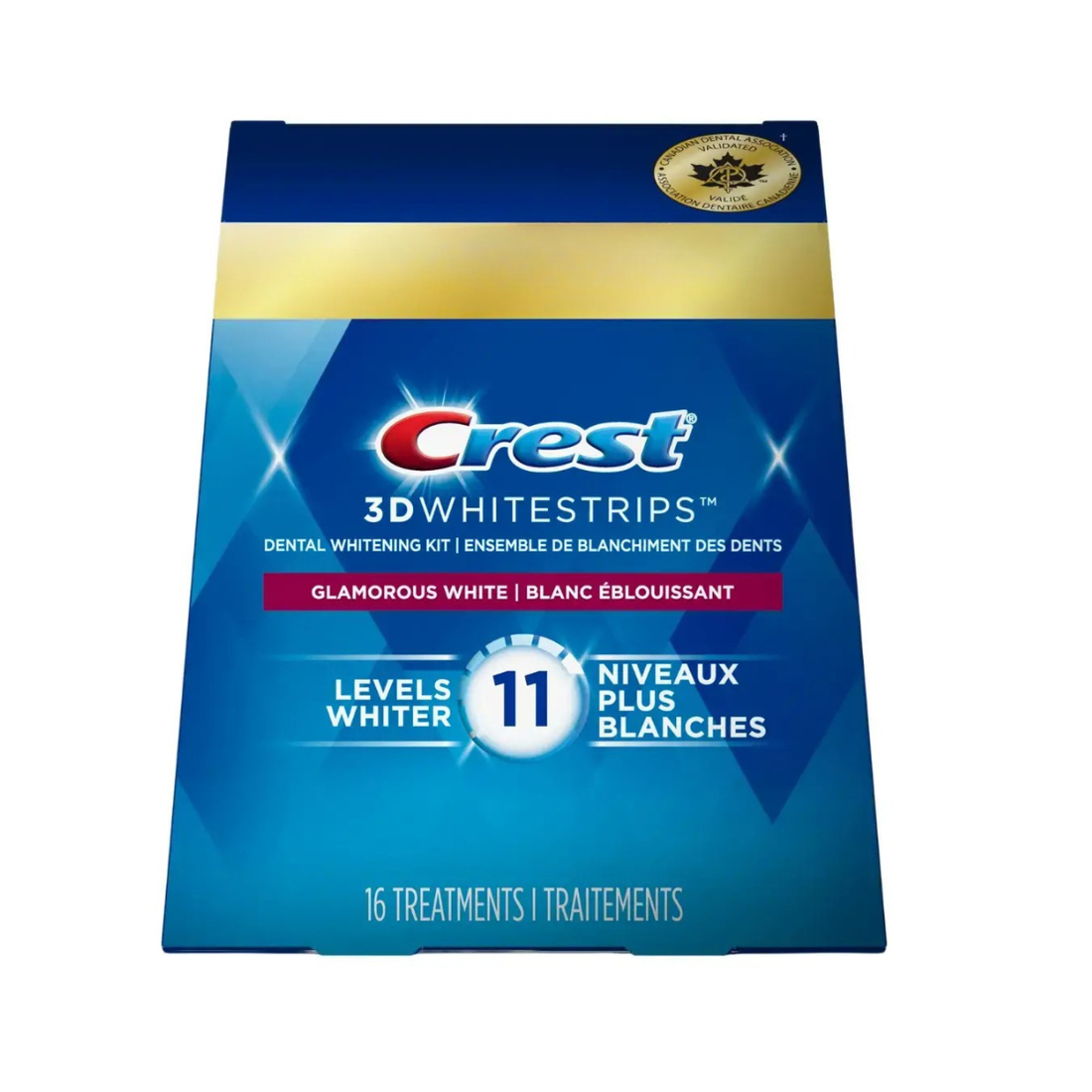Paski Wybielające Crest Glamorous White 11 Levels Whiter Whitestrips