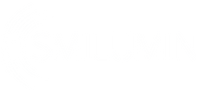 Białe logo Smilumin z charakterystycznymi okręgami po lewej stronie