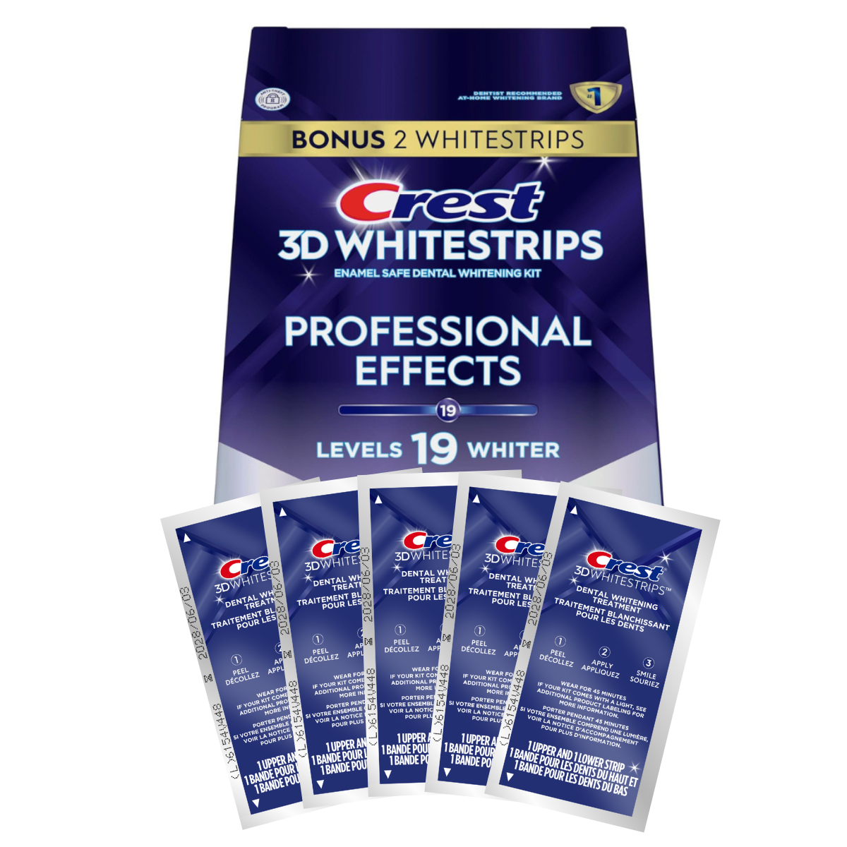 Paski Wybielające Crest For Professional-Level Whitening
