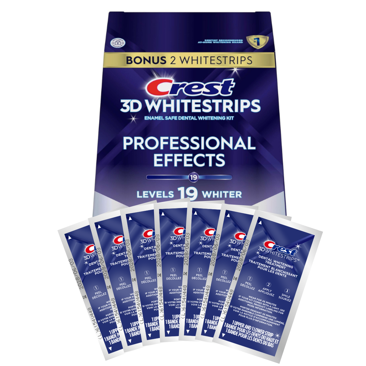 Paski Wybielające Crest For Professional-Level Whitening
