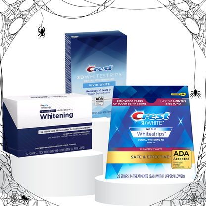 Zestaw Do Wybielania Zębów Crest 3D Whitestrips Supreme + Glamorous White + Vivid White