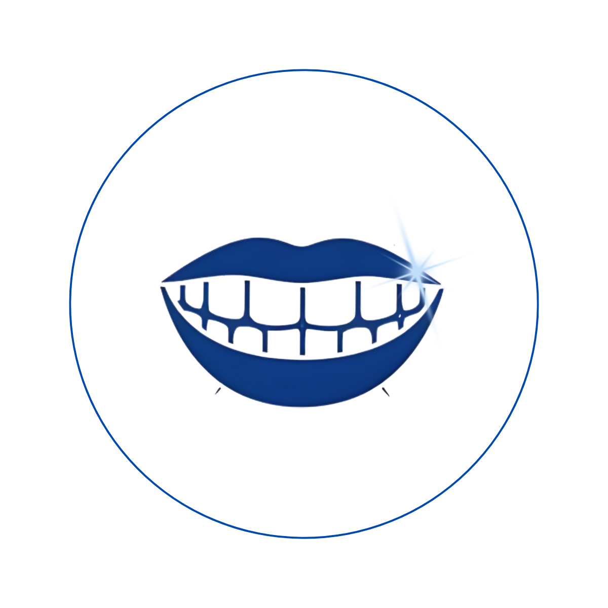 Efekt końcowy wybielania zębów z użyciem Smilumin — biały uśmiech