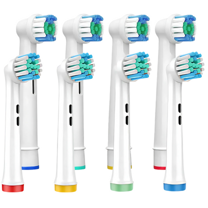 Zestaw 8 Zamiennych Końcówek Braun Oral-B 4x EB17-X &amp; 4x SB-17A