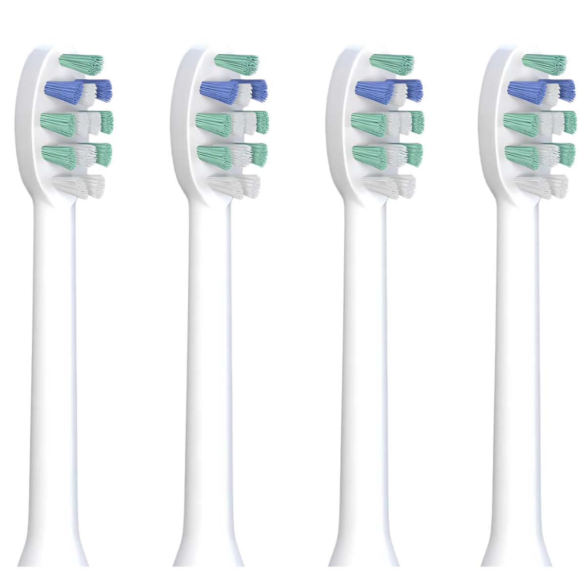 Zestaw 8 Końcówek Zamiennych Philips Sonicare – 4x C2 Plaque Defence, 4x W2 White